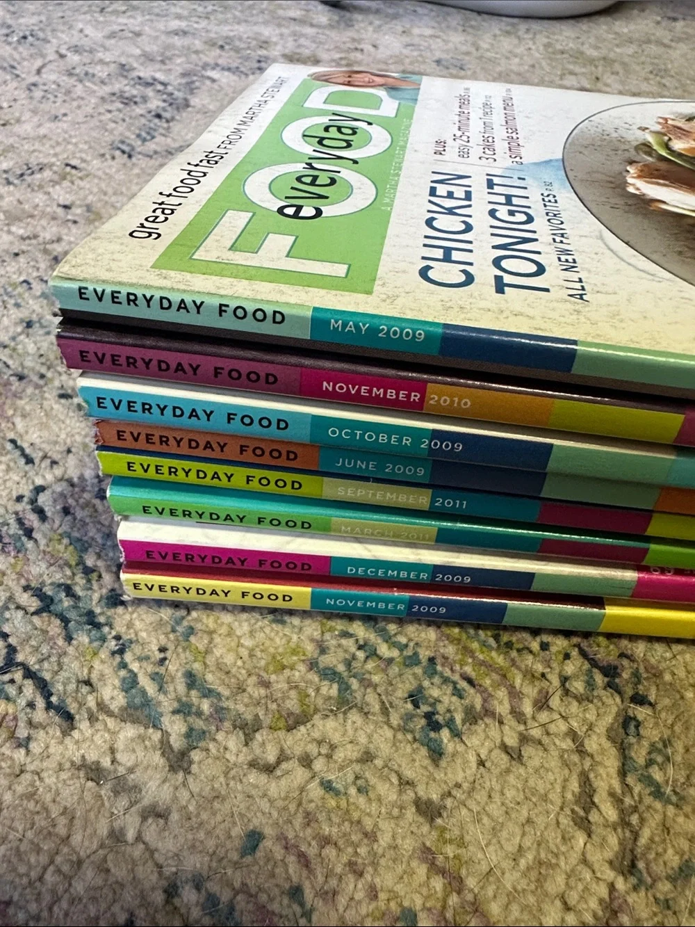 Everyday FOOD magazines by Martha Stewart Set